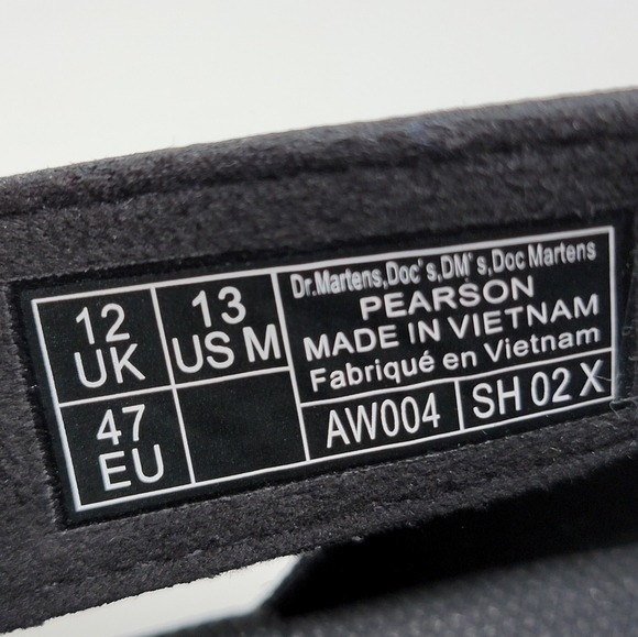 Dr. Martens Pearson Black Element + Webbing Sandals Men's US Size 13 New - Picture 4 of 12